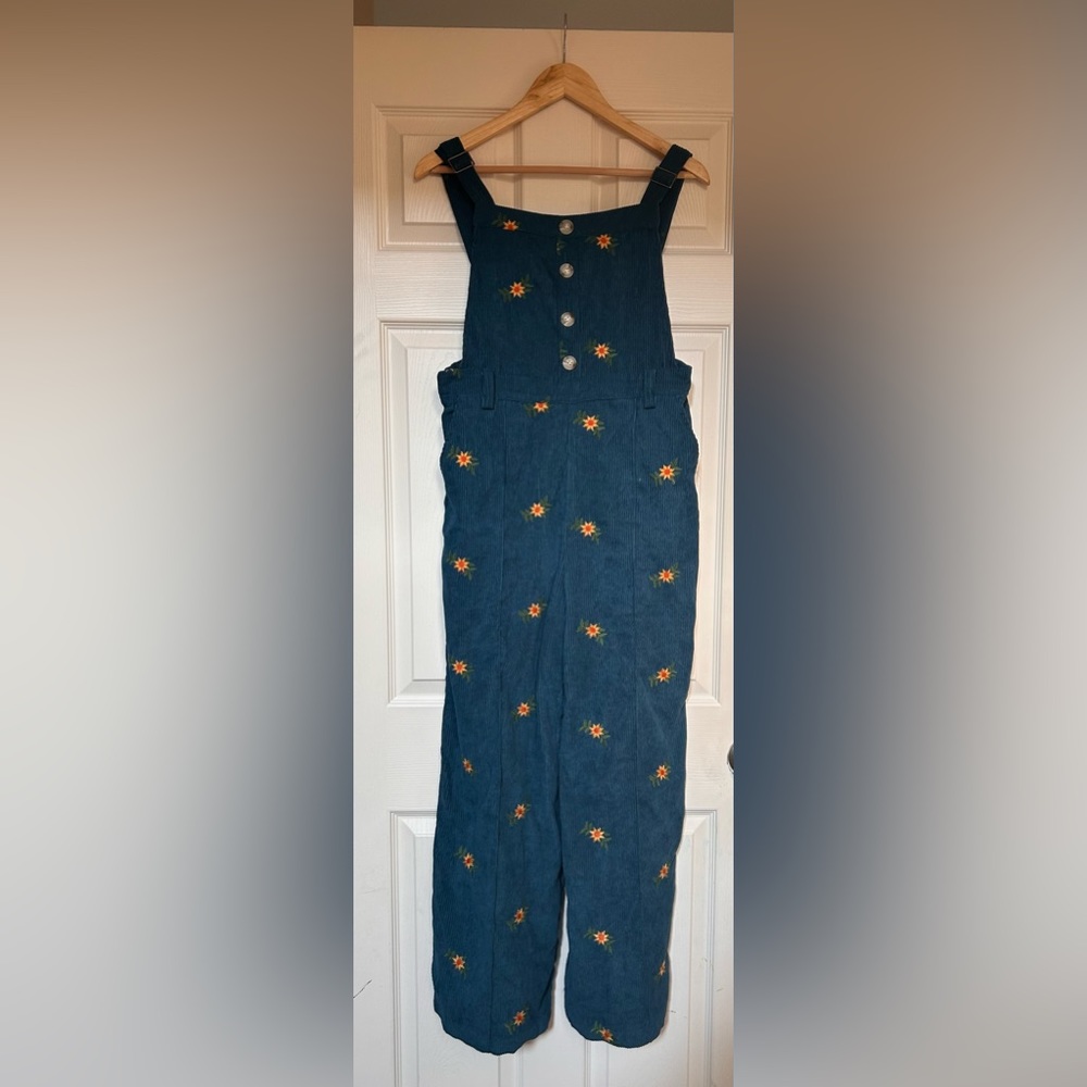 Cider Sunflower Overalls